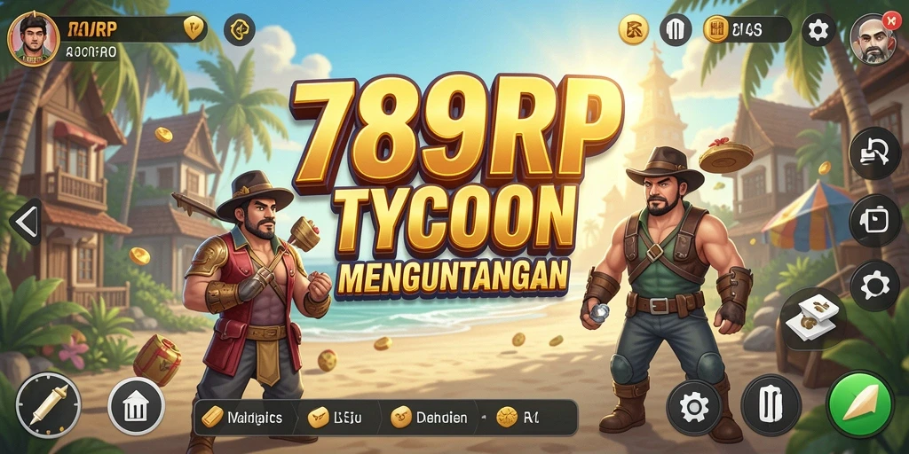 Tangkapan layar gameplay <strong>789RP</strong> menampilkan keseruan membangun bisnis.
