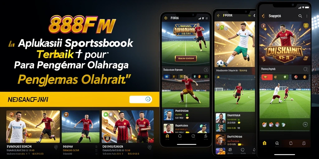 Tampilan gameplay taruhan olahraga di aplikasi 888FW.