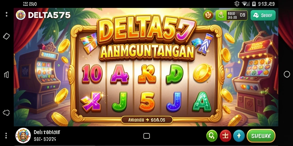 Tampilan menawan dari gameplay DELTA575 yang memikat perhatian.