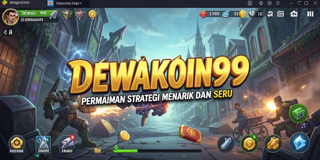 Tangkapan layar yang menampilkan momen menegangkan di DEWAKOIN99.