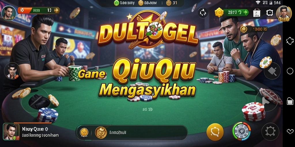 Gameplay QiuQiu seru dan kompetitif di DULTOGEL.
