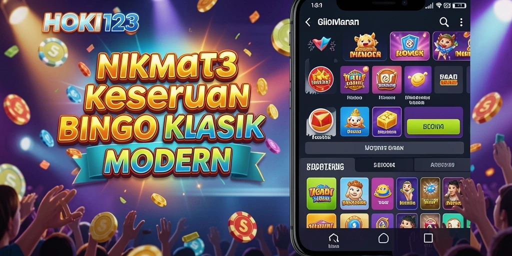 Tampilan gameplay HOKI123 yang mengasyikkan dan penuh warna.
