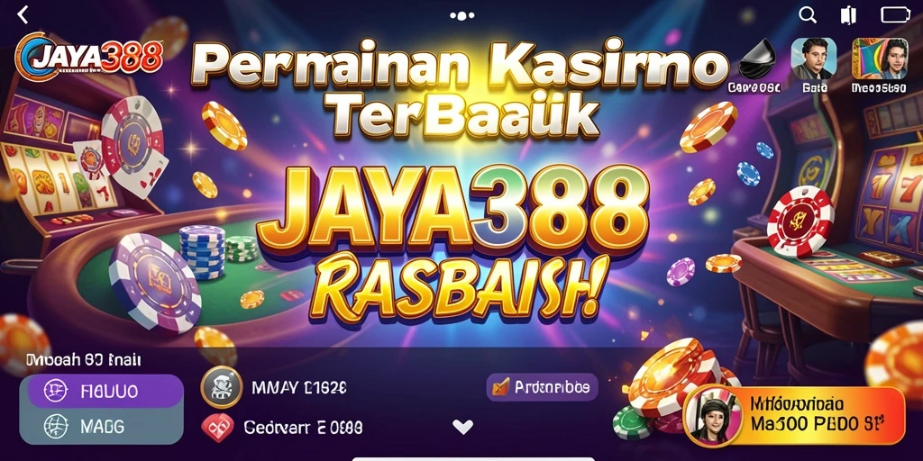 Tampilan gameplay JAYA388 yang menarik dengan grafis berkualitas tinggi.