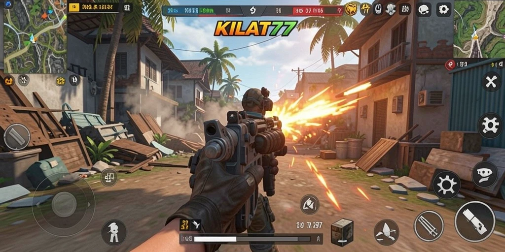 Tampilan gameplay KILAT77 yang memukau dan interaktif.