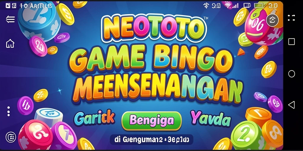 Tampilan screenshot gameplay NEOTOTO yang menampilkan keseruan Bingo.
