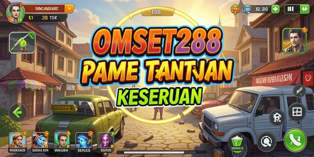 Screenshot gameplay OMSET288 menunjukkan pengalaman simulasi yang imersif.