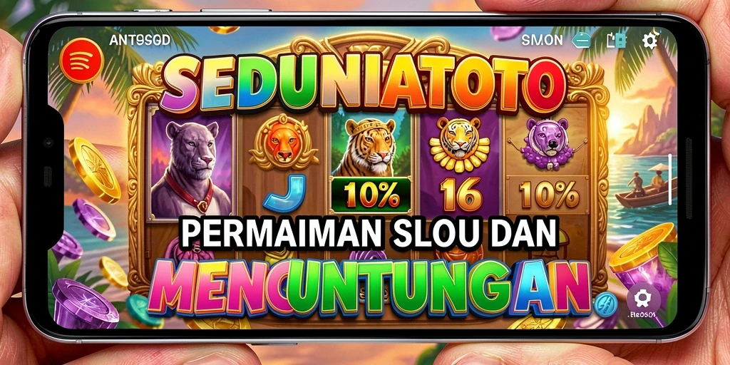 Tampilan permainan slot yang memukau dan penuh warna.