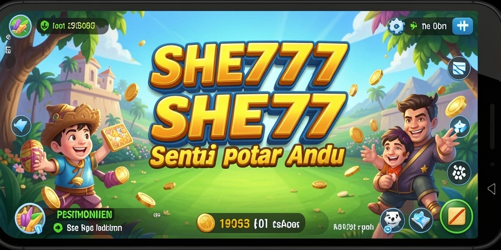 Tampilan gameplay SHE777 yang seru dan menghibur.